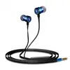 Long-Corded Hi-Res Extra Bass High Quality Wholesale Custom Cheap Hands-Free Calling Wired Flat Cable Earphone