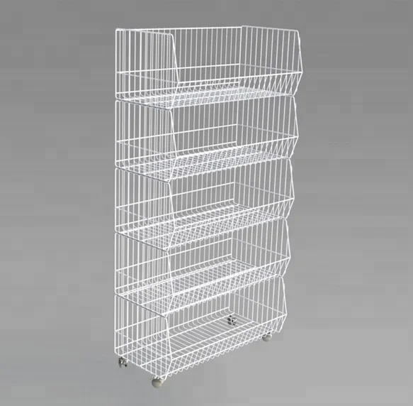 Promotional Stacking Wire Mesh Storage Basket Buy Stacking Wire