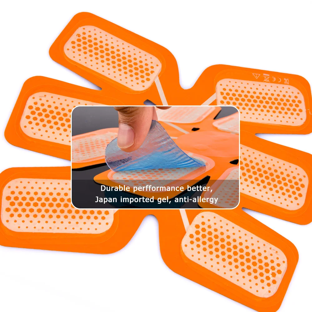 Ems Abs Replacement Pads Abs Trainer Replacement Gel Sheet Abdominal