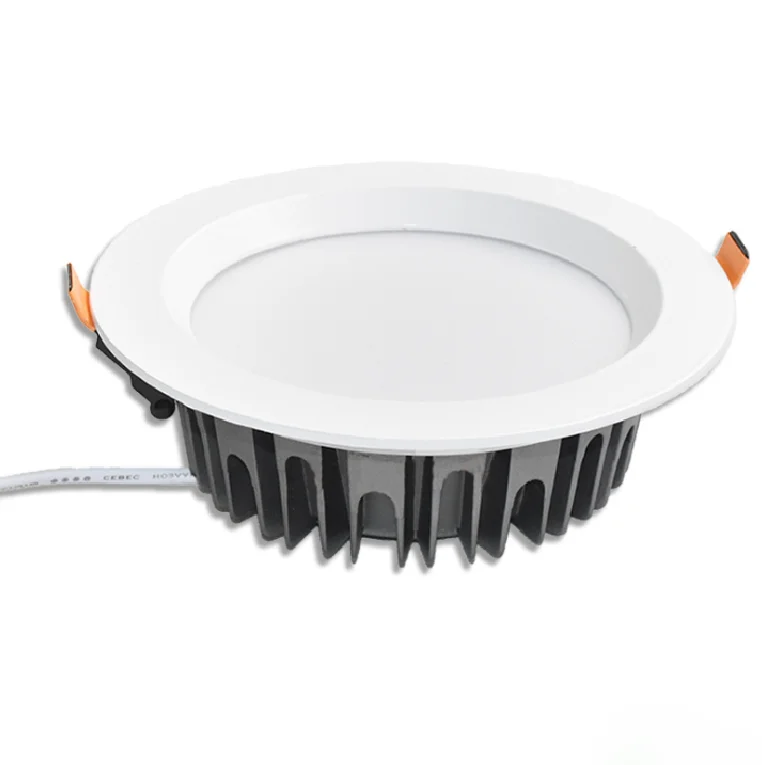 high lumen high quality factory price 8 inch down light led 25w 30W Ceiling Recessed led downlight 200mm 230mm