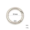 Metal circular spring ring open snap ring