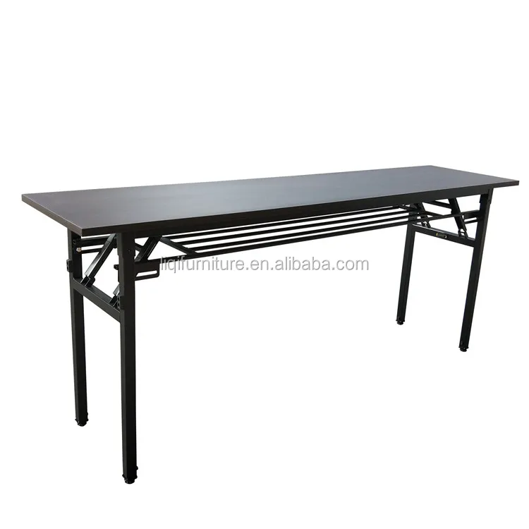 Two Double Layers Folding Seminar Tables With Metal Foldable Leg - Buy ...