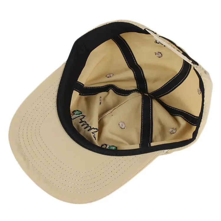 High Quality Blank Plain Rope Embroidery 100 Polyester Unstructured