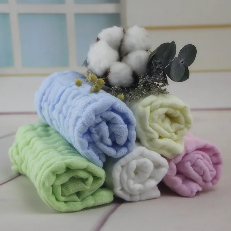 Wholesale 10 Pack Soft Terry Washcloth Washcloths 10"x10" Baby Towel