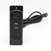 Tamper resistant outlet American electronic usb controlled power sockets with 2 USB port and 2 outlets