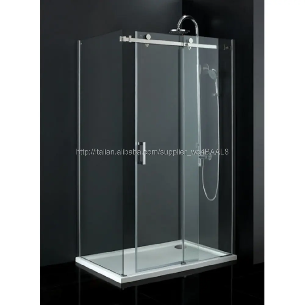 Bagno cabina doccia porte scorrevoli/porte doccia in vetro senza ...