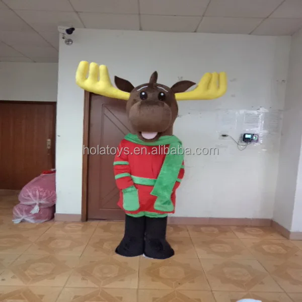 Christmas Reindeer Mascot Costume/christmas Mascot Costumes Buy