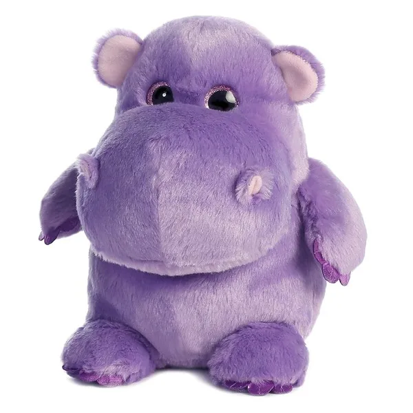 purple hippo plush