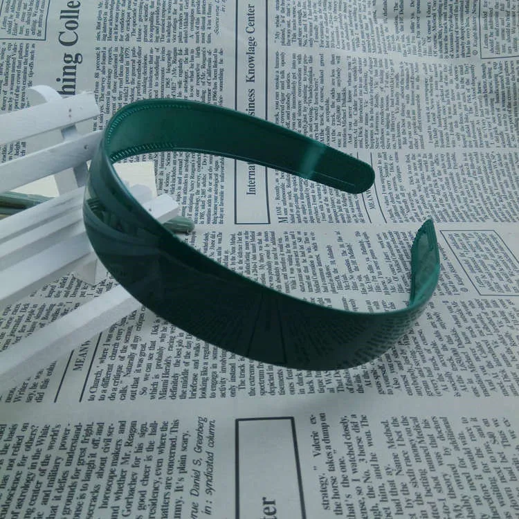 Colorful 2.5 Cm Wide Hair Band With Teeth Plastic Headbands For Women Buy Plastic Headbands