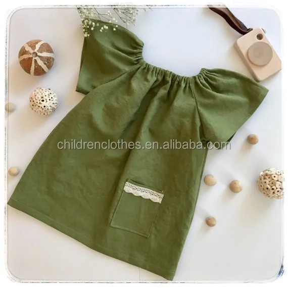 short linen frocks