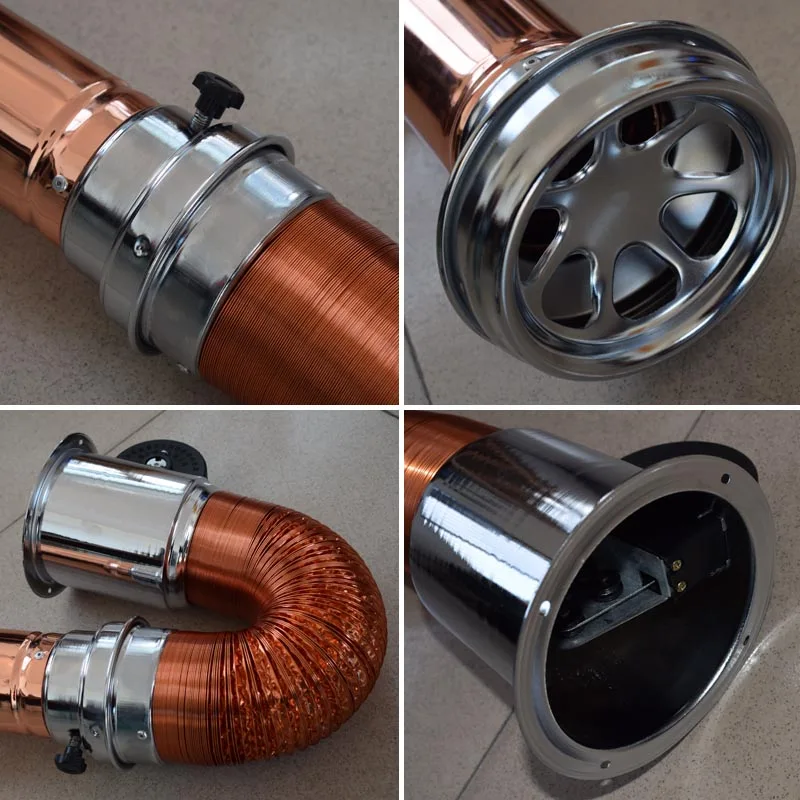 Stainless Steel Indoor Bbq Grill Smoke Exhaust Pipe Korean Bbq