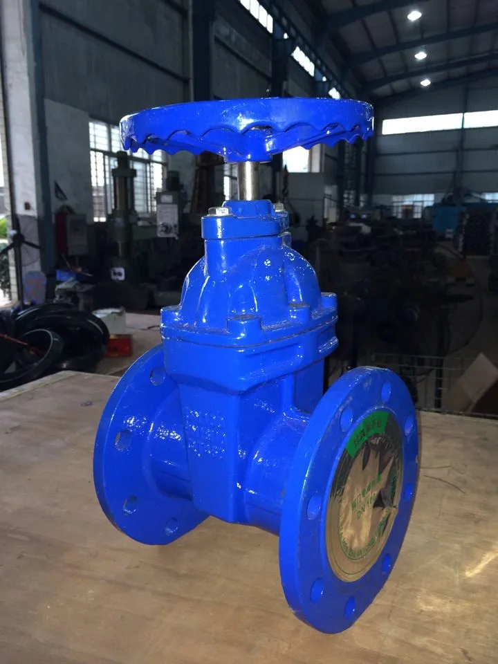 Ductile Iron Din3352 F4 Dn1004 Inch Gate Valve Pn10pn16 View Dn100 Gate Valve Zxf Or Oem 5886