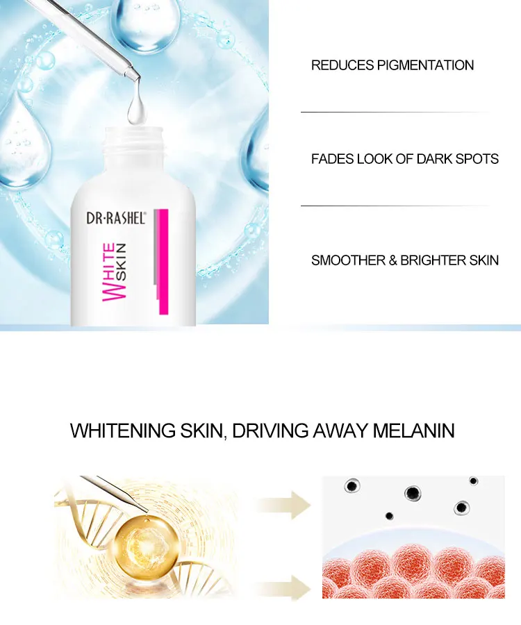 Professional Skin Care Ampoule Arbutin Niacinamide Essence Skin Whitening Serum Makeup Primer Fade Spots Serum