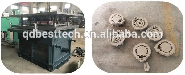 Foundry automatic sand core shooting machine for faucet casting production line