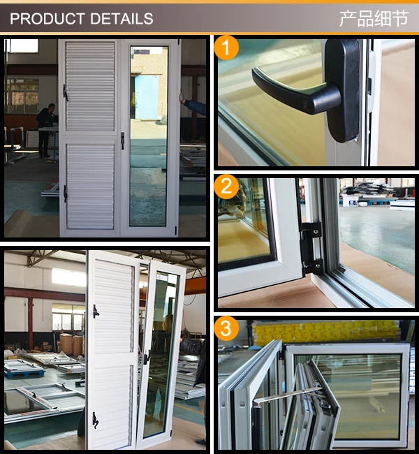security Ventilation windows and doors Door with louver window
