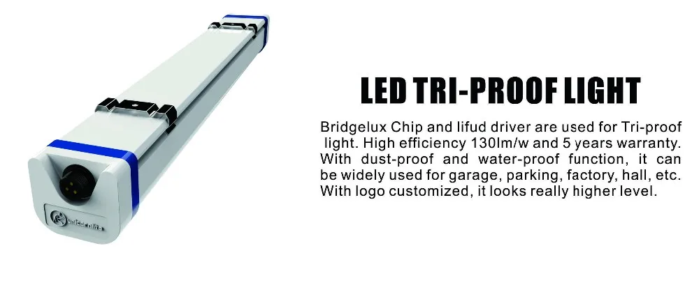 7800lm 60W Dampproof Light LED Vapor-tight Fixture - ANKUX.COM