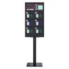 6 Bay Cell Phone Charging Locker Floorstand Charging Kiosks Desktop and Wall Mounted Charging Lockers