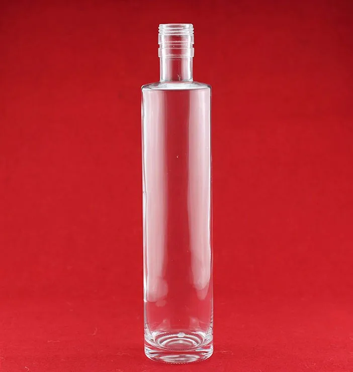 High Quality Scrub Empty Liquor Bottles 750ml Spirit Vodka Glass Bottle
