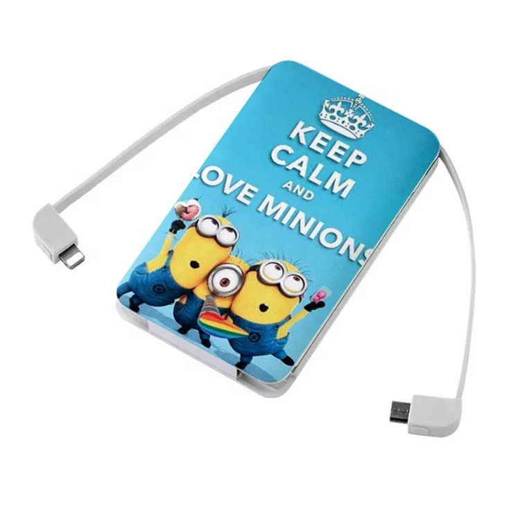 Hot Selling Custom Printing Dual Cables Power Bank 5000mah for All Phone (1).jpg