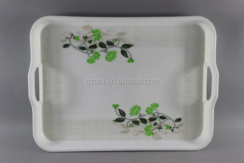 17.35inch Melamine serving tray 30% melamine tray
