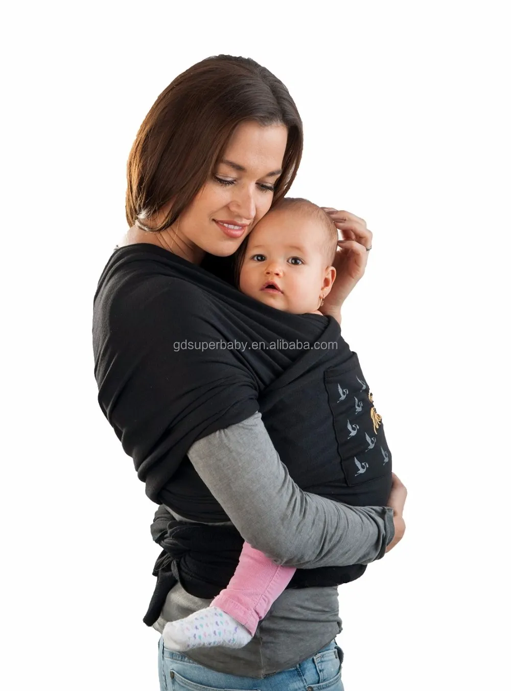 Manufacturer Luxury Baby Wrap Carrier,Easy To Put On Swaddle Blanket