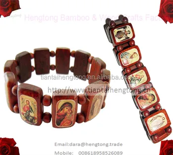 Rosary Bracelet Religious Saint Bead Rosary Bracelet Religious Saint Bead