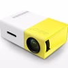 2017 Newest Pocket mini projector with mobile phone and Tv box HD1080 portable led mini projector YG300