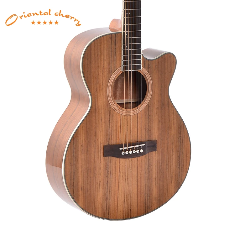 Factory Custom 40inch Size High Quality Acoustic Guitar - Buy 40inch