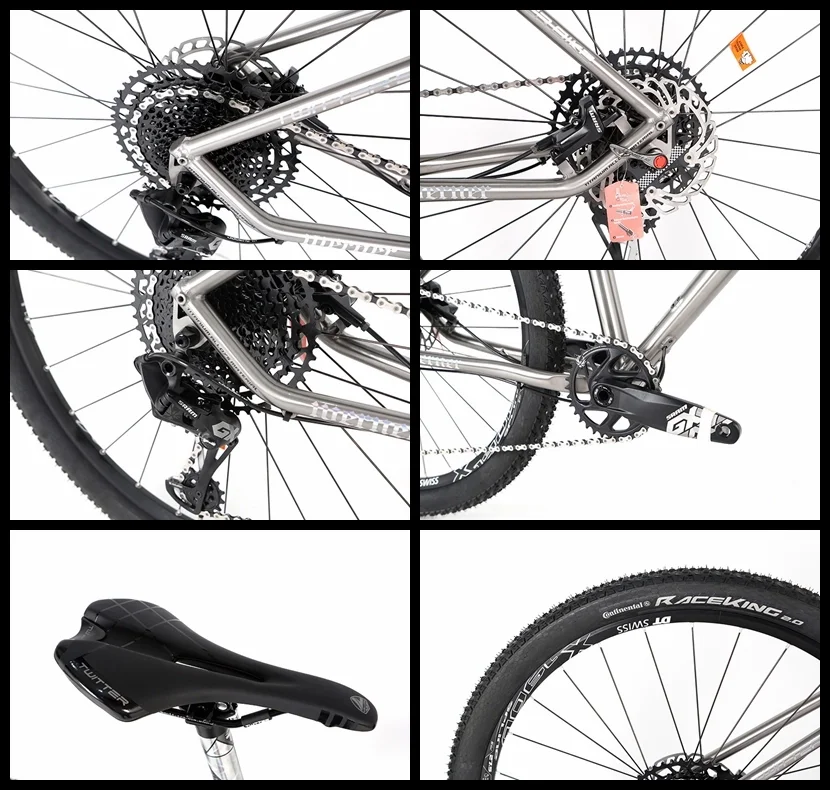 titanium mtb frame 29