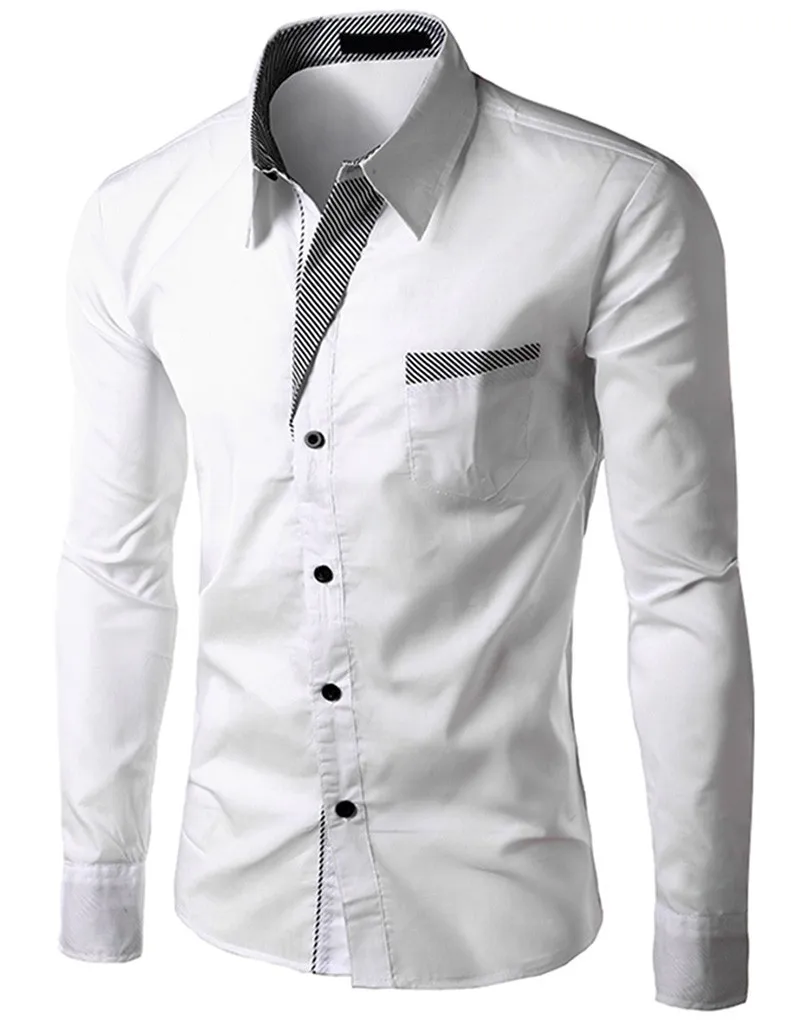 Custom Design Printed Men's Dress Shirt - Buy White Dress Shirt,Men's ...