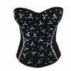 2019 New Design Traditional Orthopedic 24 Steel Boned Rhinestone Back Slimming Corset Girdle