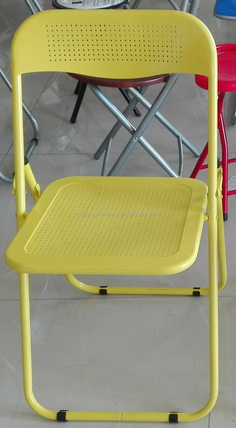Outdoor Chair Metal Folding Chair With Tubular Steel Buy Tubular