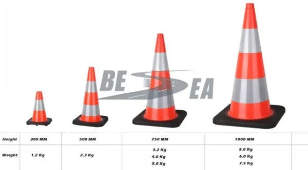 Pink 100cm Height Pvc European Black Base Traffic Safety Cone - Buy Pvc ...