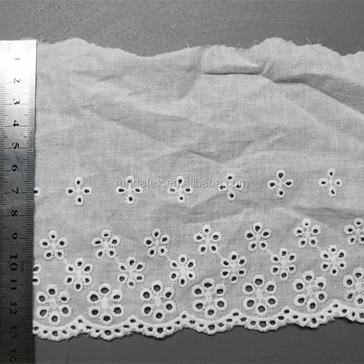 eyelet lace fabric