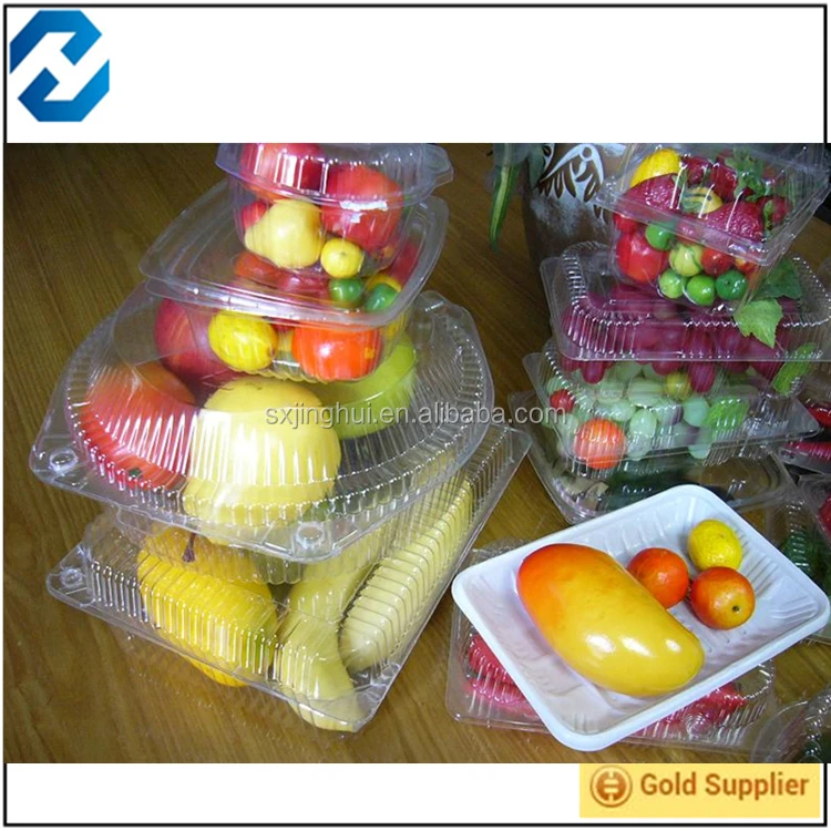 Strawberry Plastic Container Customized Fruit Plastic Container Iso9001
