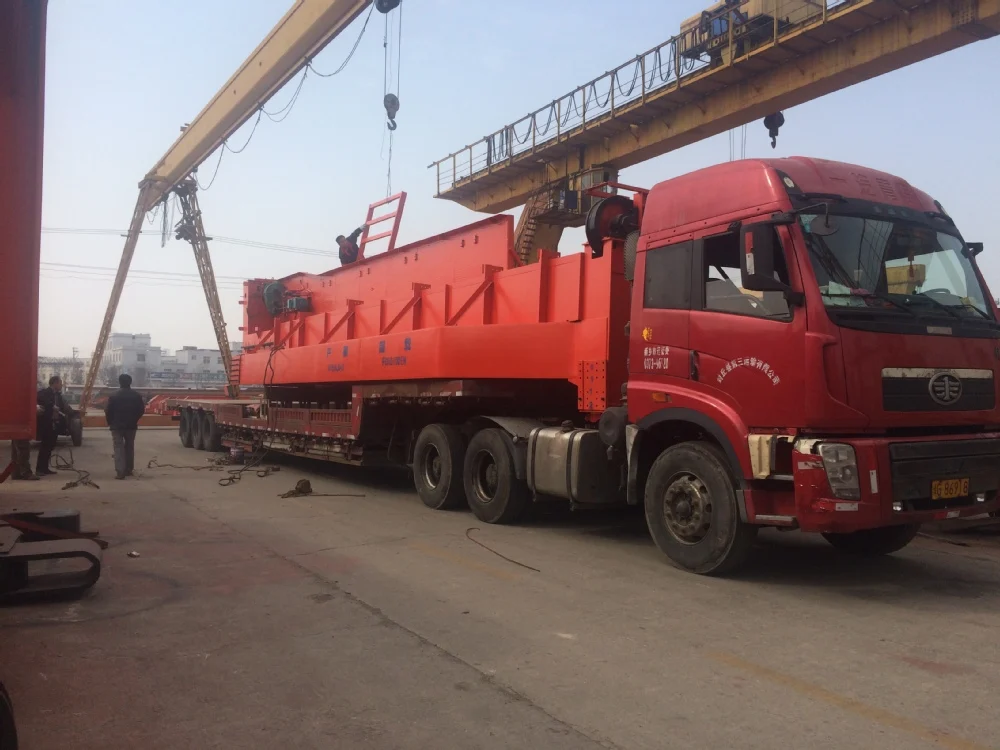 Professional double girder overhead Grab crane 20t
