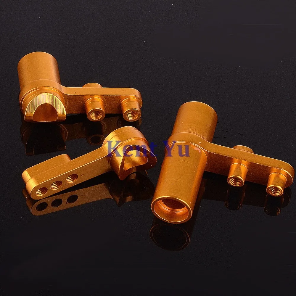 102057G HSP Steering Servo Saver Complete For RC 1 10 Model Car Upgrade Parts Golden