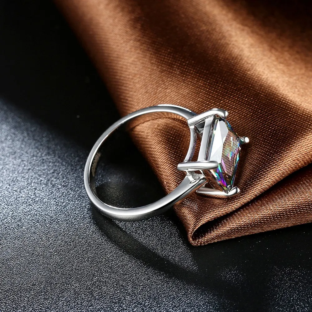 bague solitaire pierre rectangulaire bague solitaire pierre rectangulaire