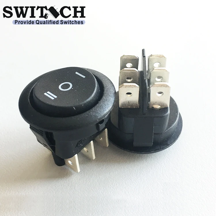 3 Way On Off On Rocker Switch 6 Pins Buy Rocker Switch