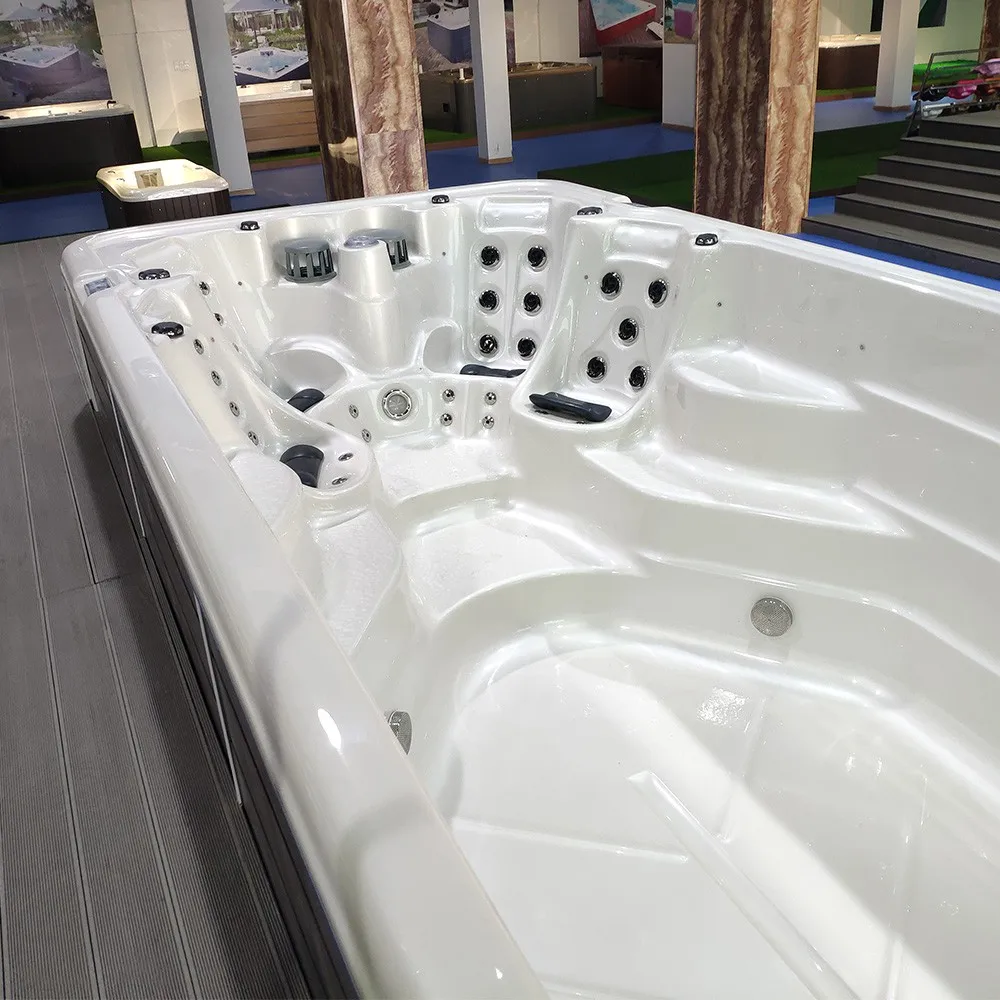 Bigeer Acrylic Spa Pool Swim/ Hot Tub Pool Combo Inground/ Fiberglass Swimming Pool Buy