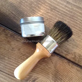 round paint brush for chalk paint