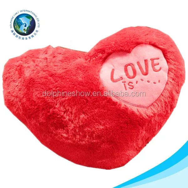 valentine heart plush