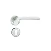 Top quality Modern stainless steel tube lever apartment ss door handles for kitchen units