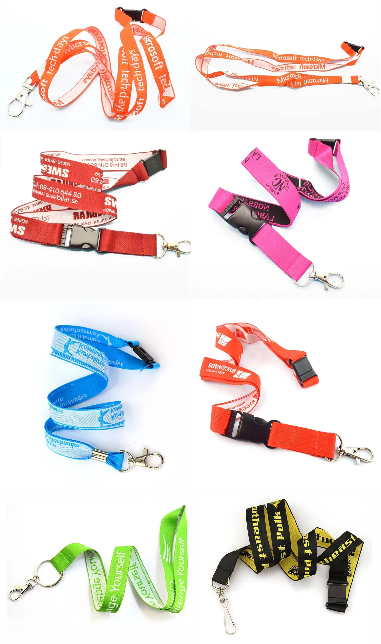 Lanyard Manufacturer Free Sample Promotional Cheap Custom Printed ...