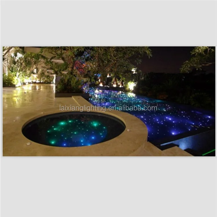 Side & End glow fiber optic twinkle star ceiling kits giving an effect of flash and shooting star effect