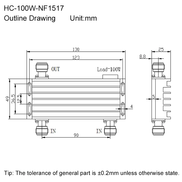 RFTYT 1 In 2 Out 3dB Hybrid Coupler.jpg