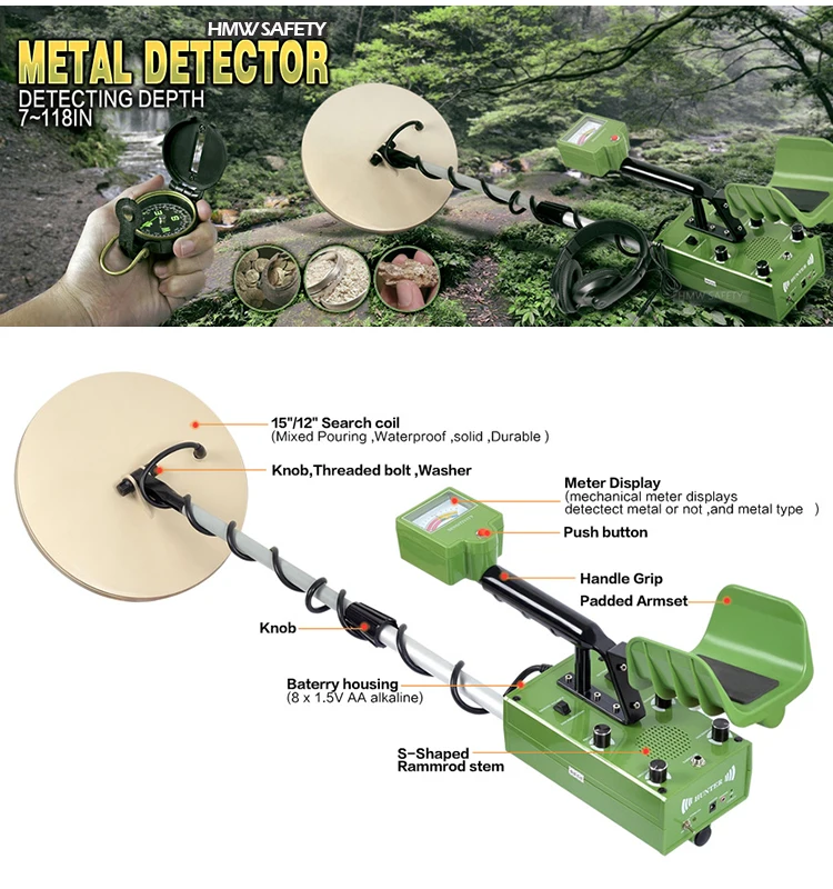 5 Meter Depth Md88 Underground Gold Metal Detector Buy Metal