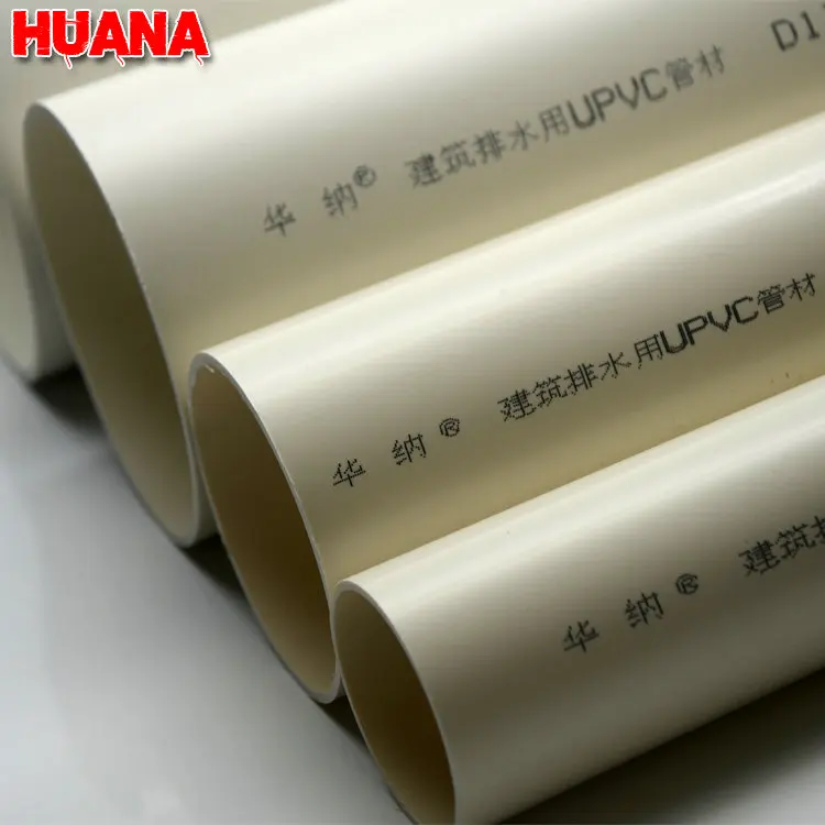 Types Of Plastic Water Pipe Green 6 Inch Pvc Drain Pipes For Sewage