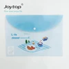 Joytop Dessert design PP document folder press button file folder file organizer 9869