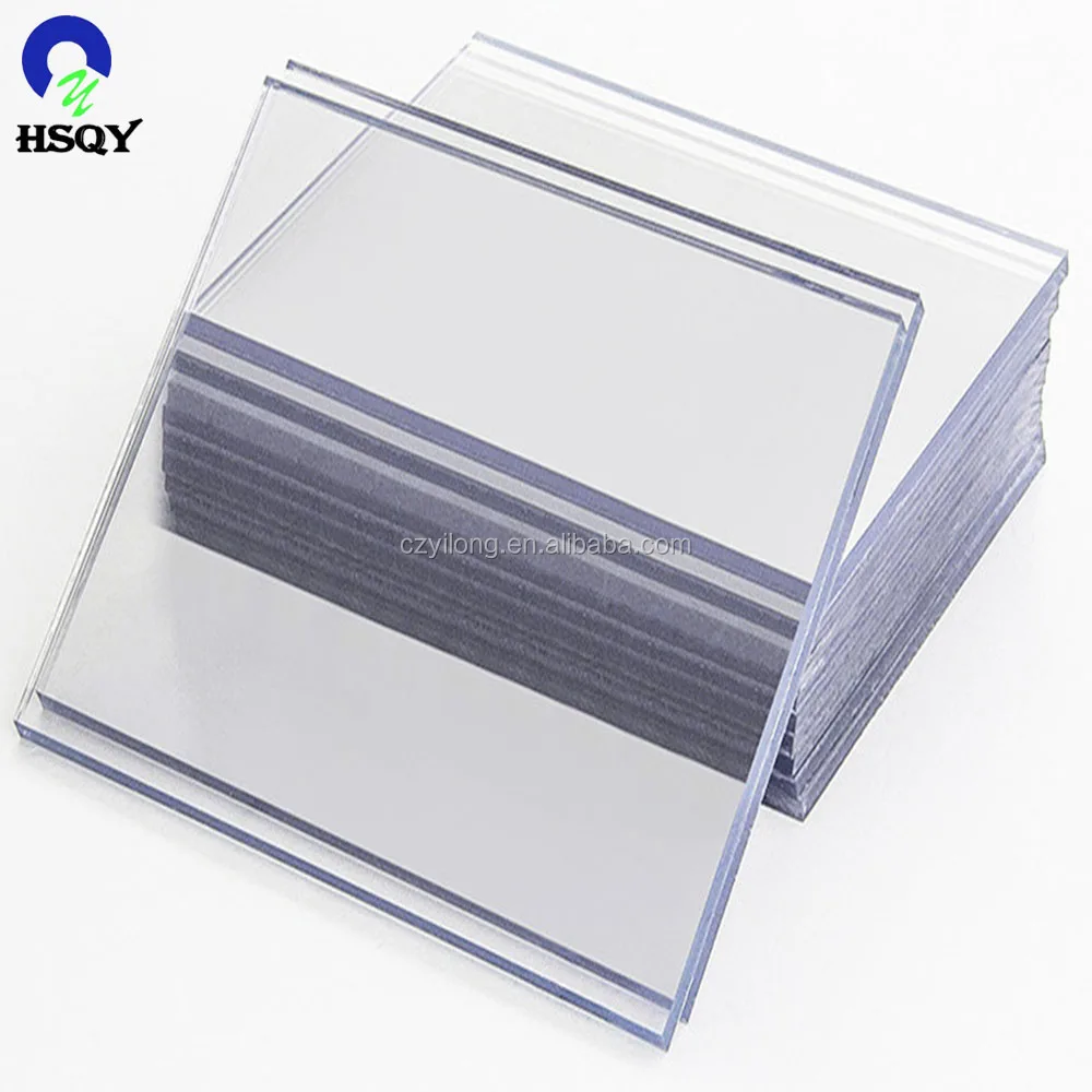 Thin Flexible Transparent Clear Frosted PVC Plastic Sheet Plate Thick  0.1mm-1mm